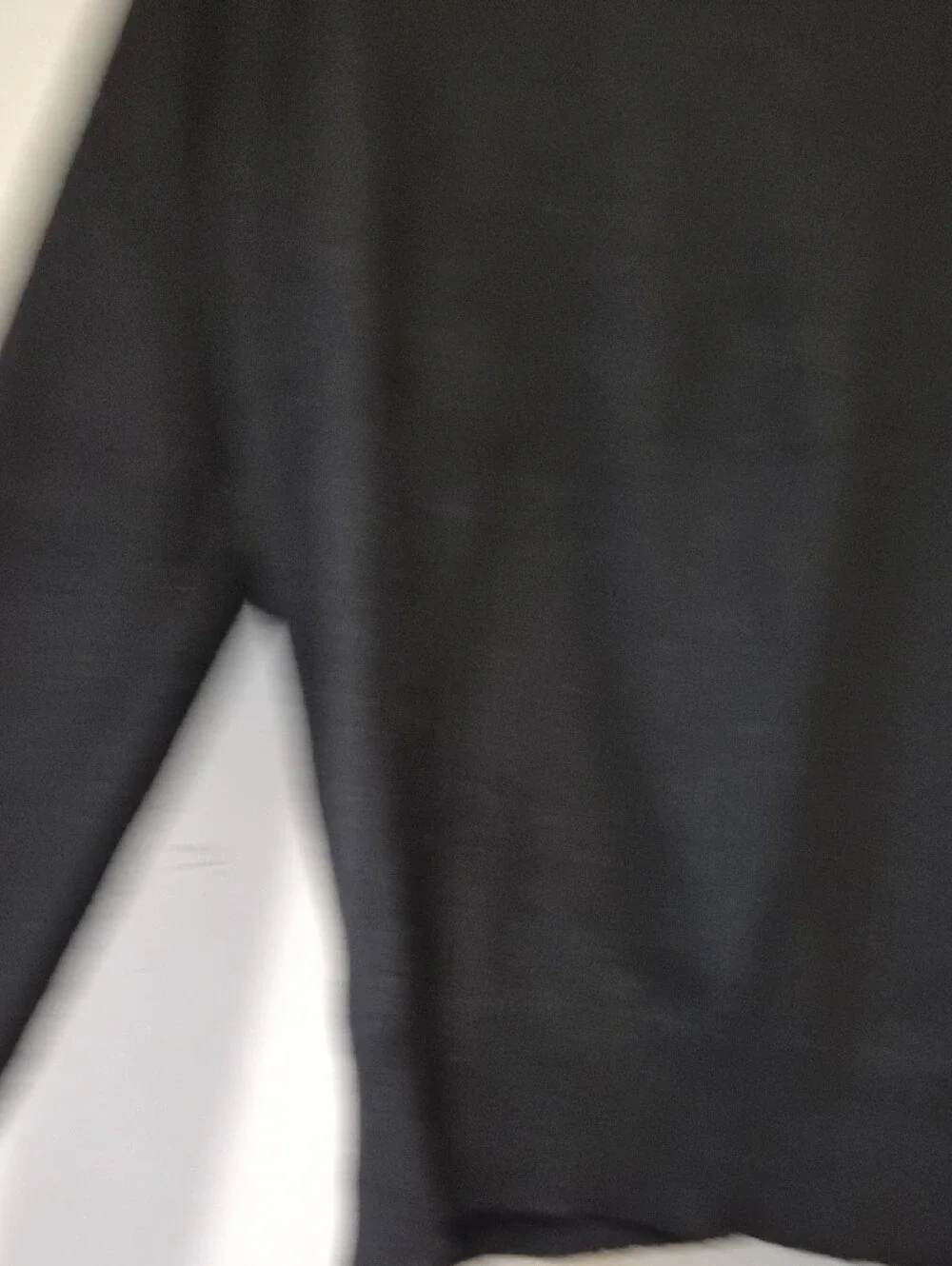 Ann Taylor Black Turtleneck Sweater - Ribbed Trim Size L